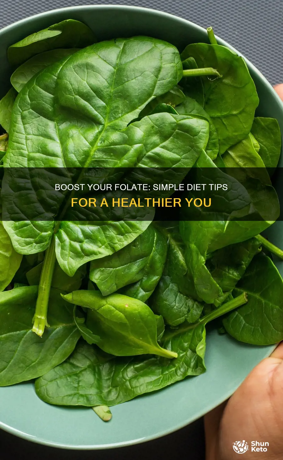 how to increase folate in diet