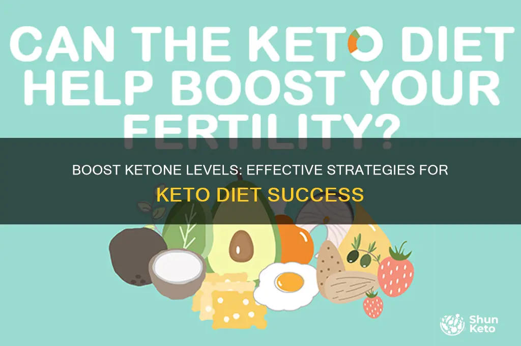 how to increase ketone levels on keto diet