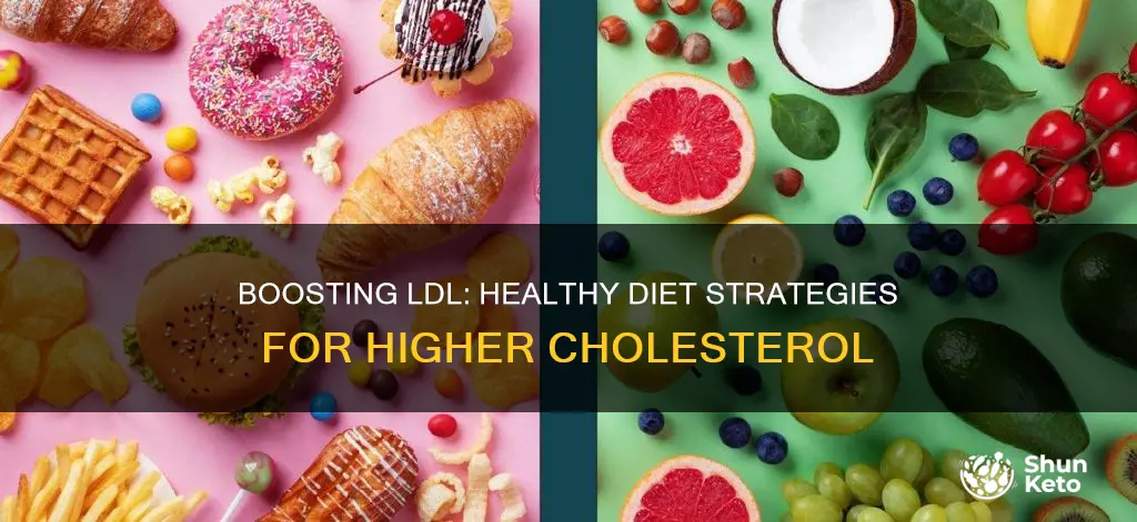 how to increase ldl cholesterol diet