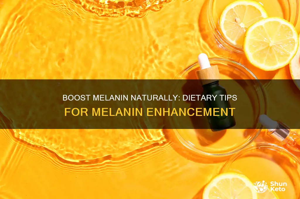 how to increase melanin diet