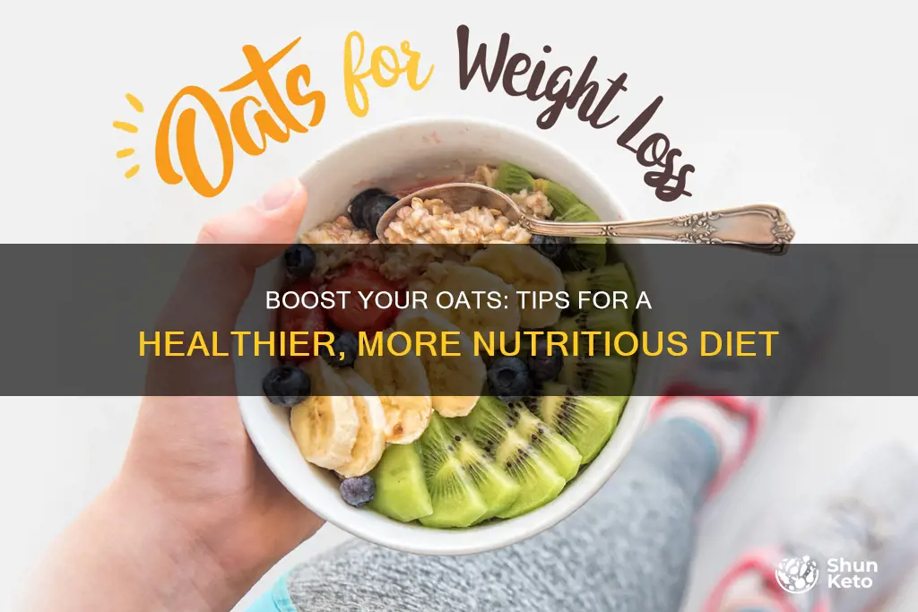 how to increase oats in diet