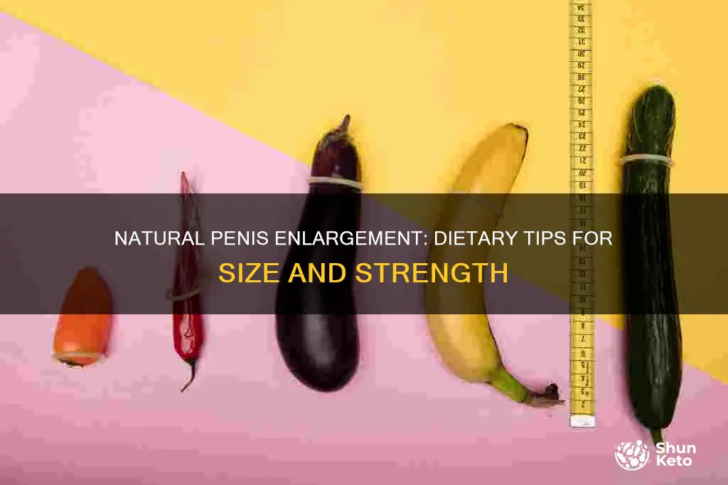 how to increase penile size diet