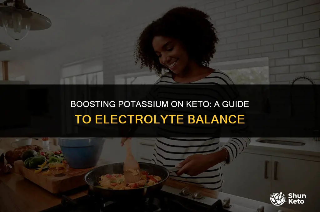 how to increase potassium intake on keto