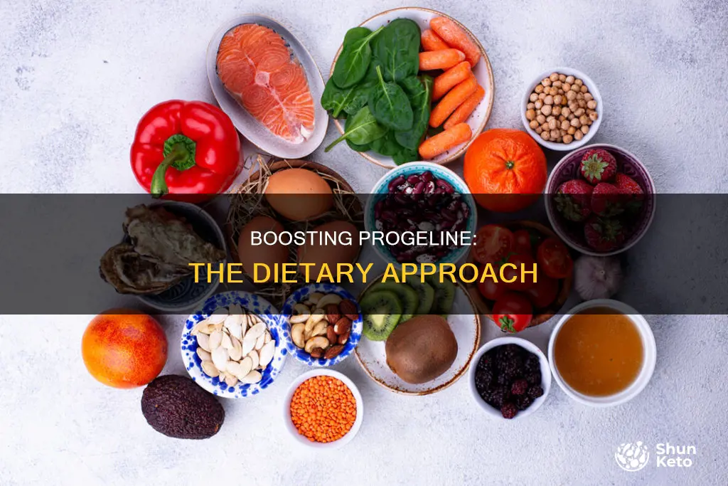 how to increase progeline in the body by diet