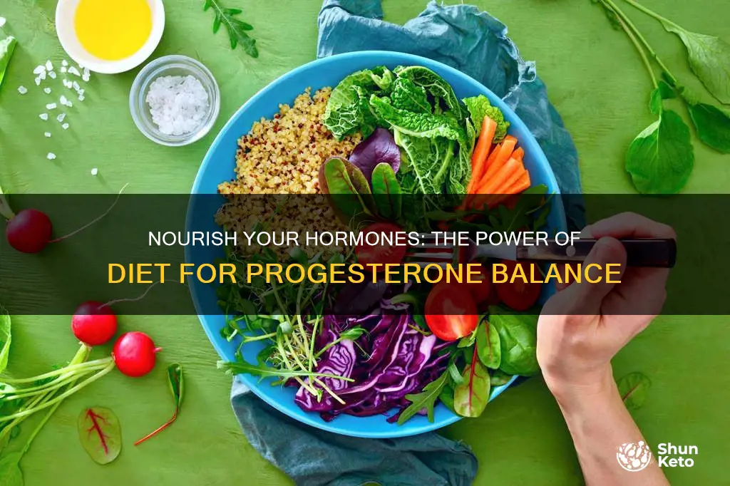 how to increase progesterone diet