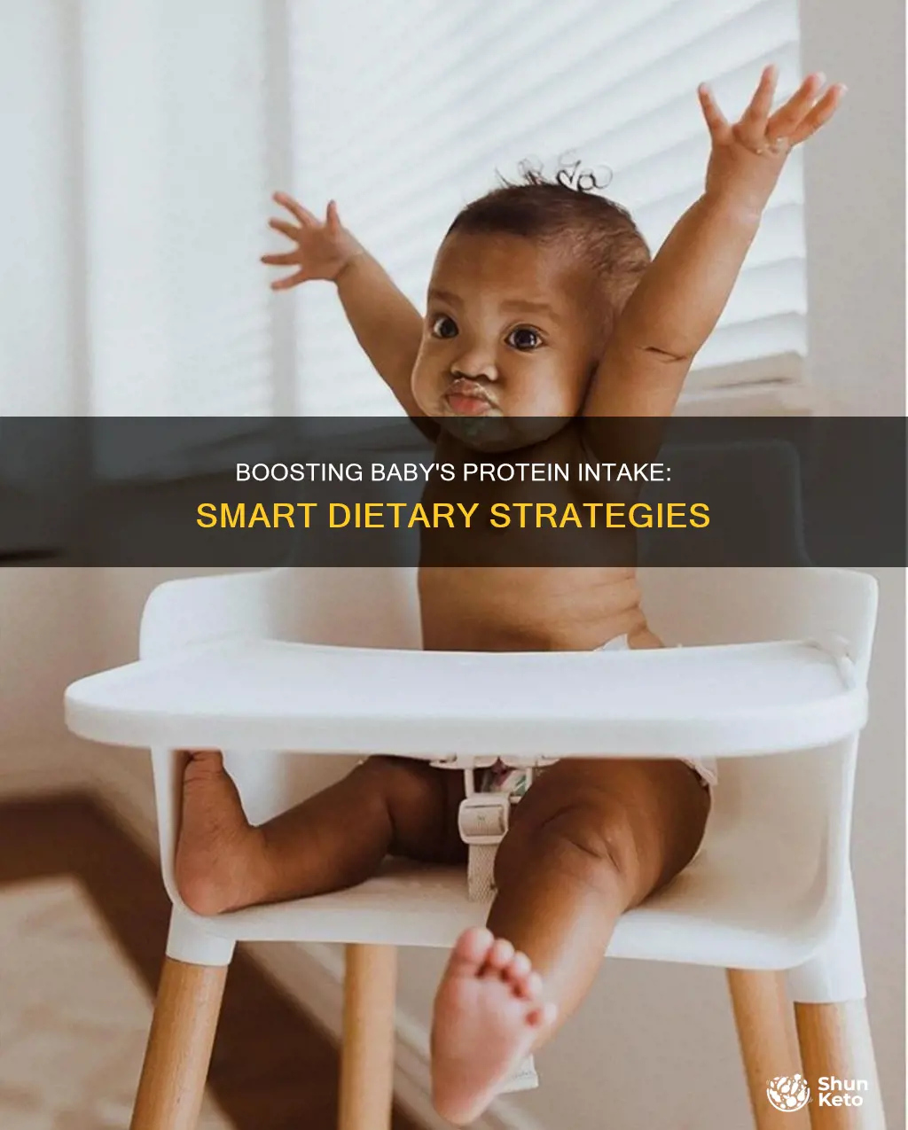 how to increase protein in baby diet
