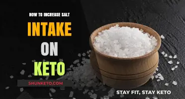 Boosting Salt Intake on Keto: A Guide to Electrolyte Balance