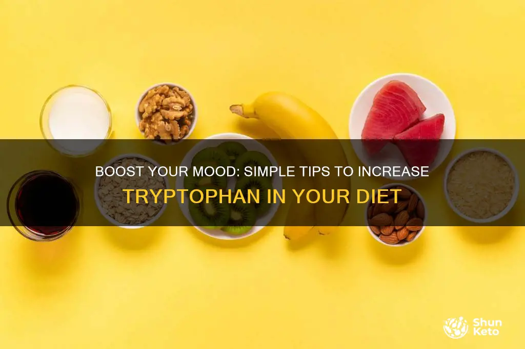 how to increase tryptophan in diet