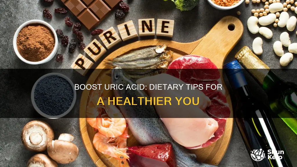 how to increase uric acid in diet