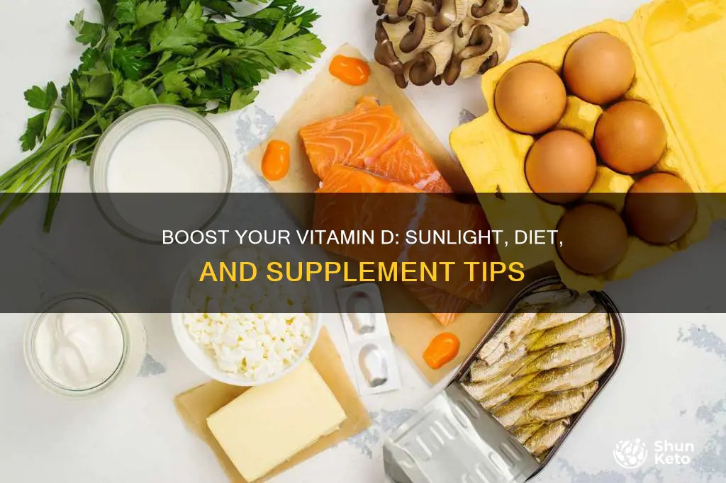 how to increase vitamin d in my diet