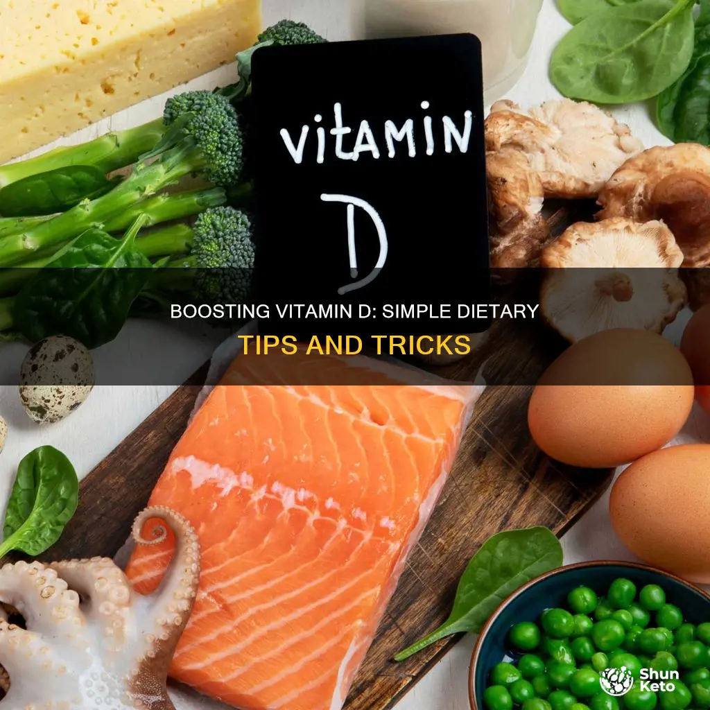 how to increase vitamin d in my diet