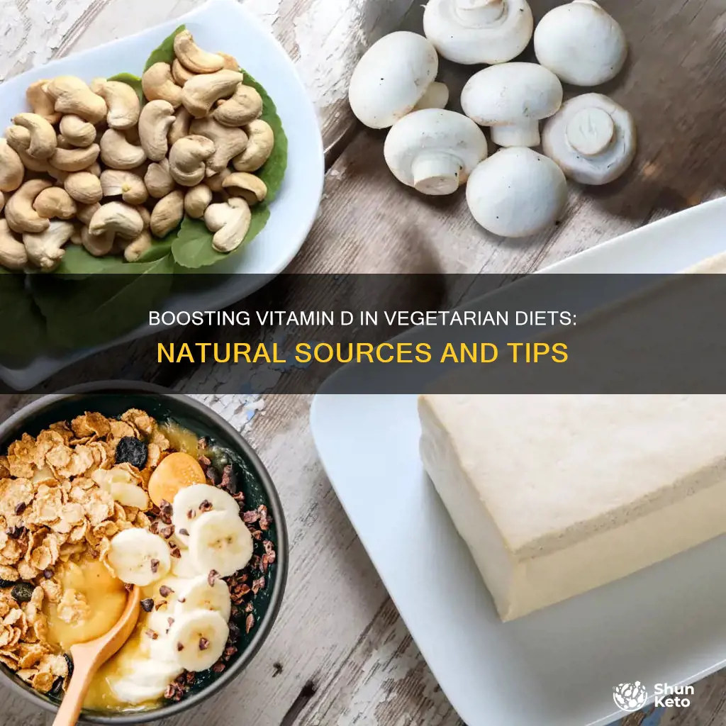 how to increase vitamin d in vegetarian diet