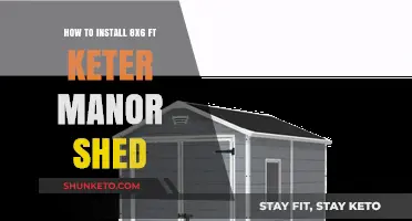 Step-by-Step Guide: Installing Your 8x6 Keter Manor Shed