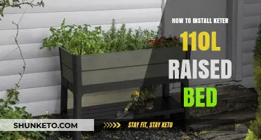 Elevate Your Garden: A Step-by-Step Guide to Installing the Keter 110L Raised Bed