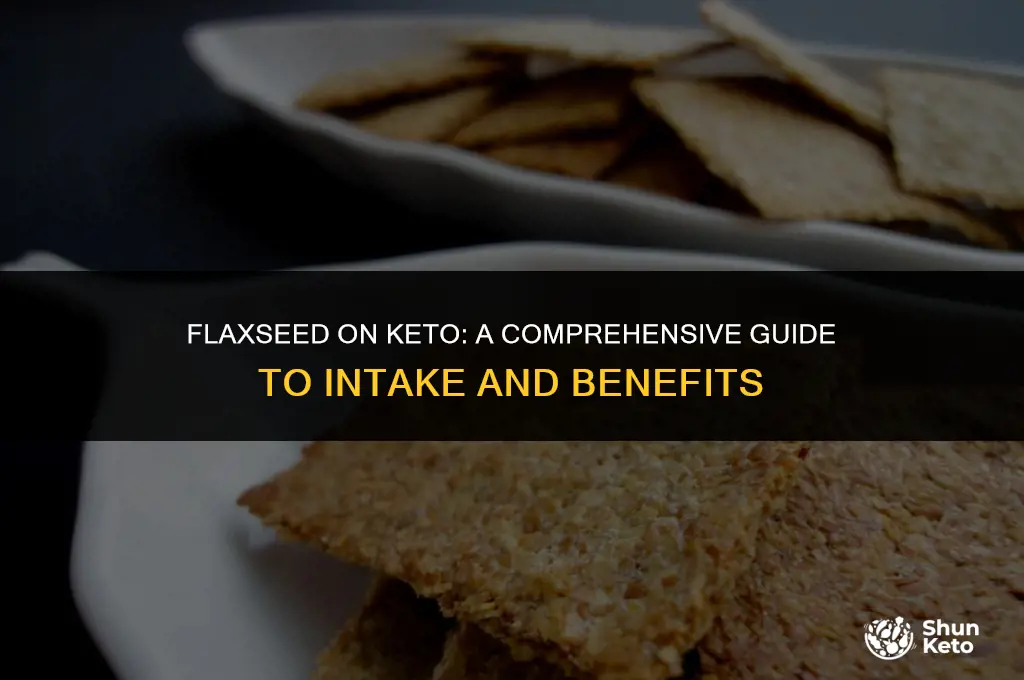 how to intake flax seed on keto