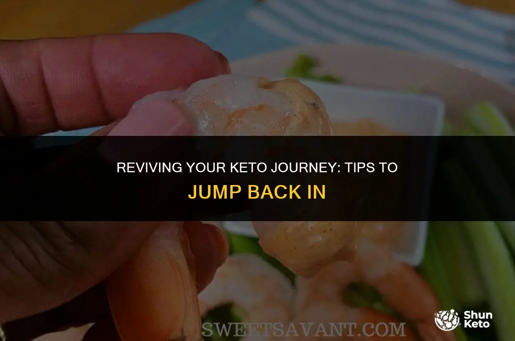how to jump back into keto