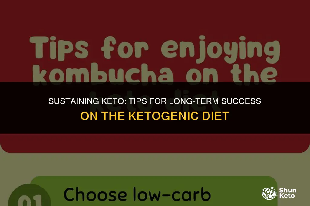 how to keep being on keto