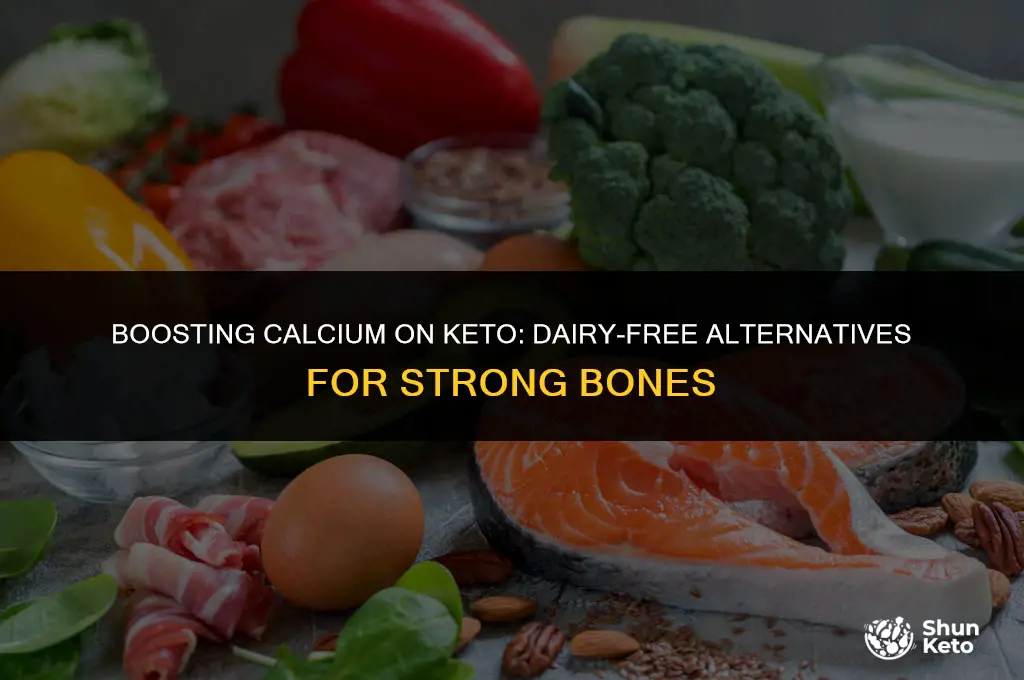 how to keep calcium content on keto without milk