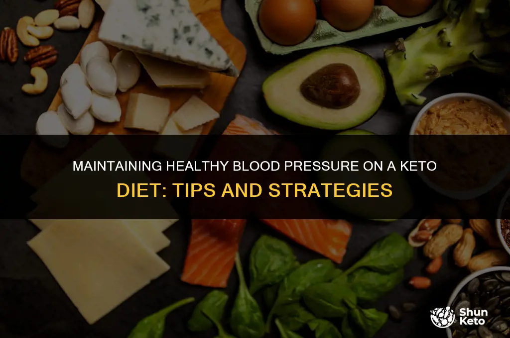 how to keep from having low blood pressure on keto
