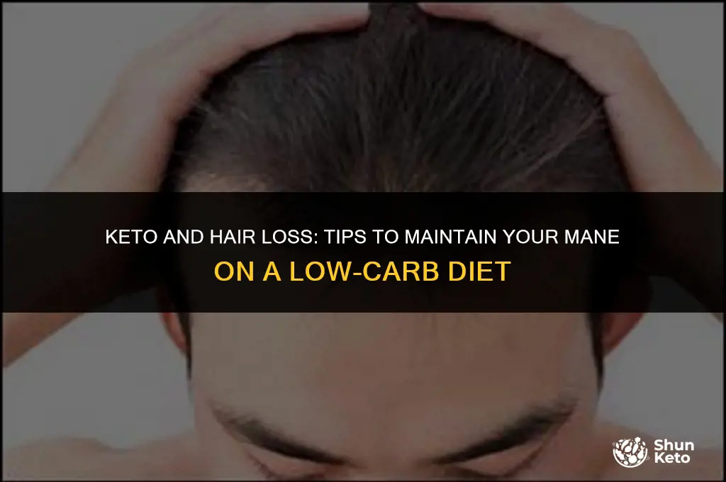 how to keep from losing hair on keto
