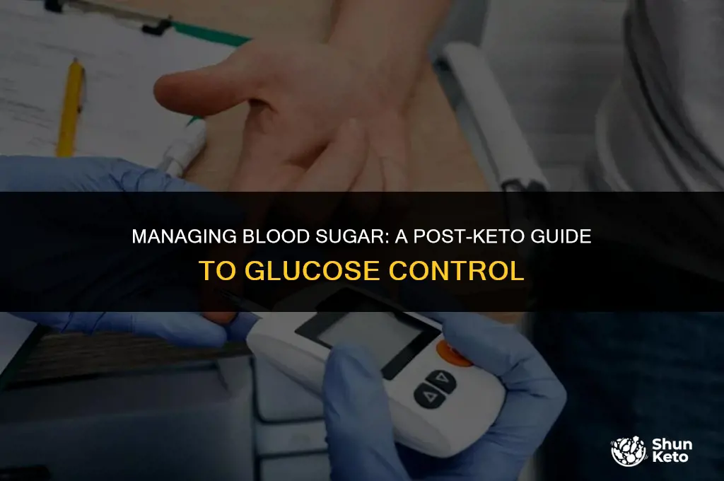 how to keep glucose down after keto