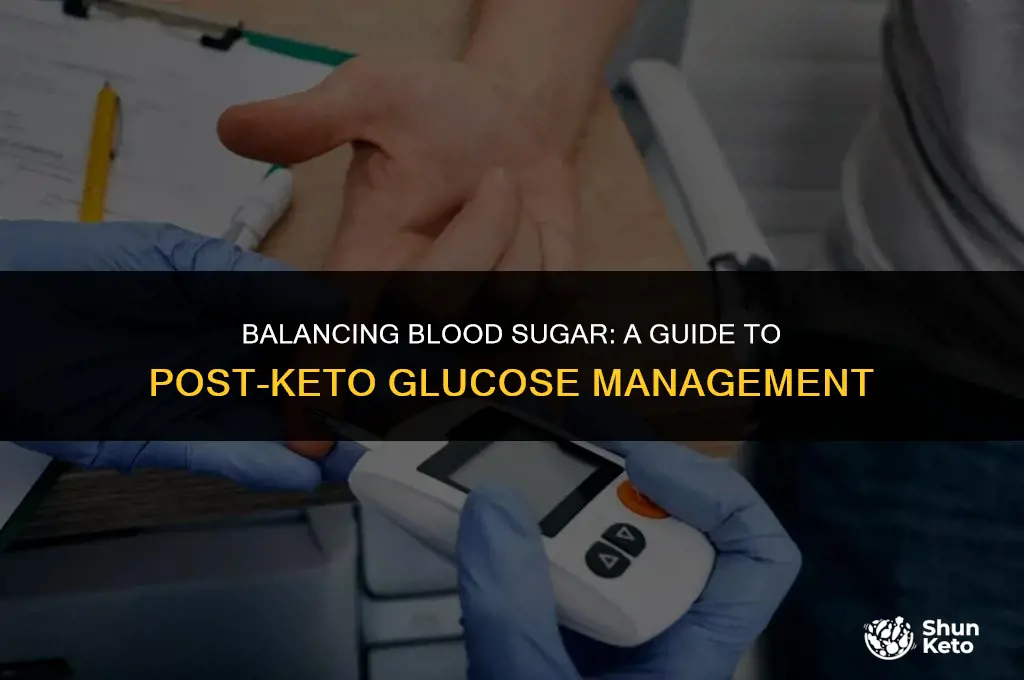 how to keep glucose levels after quitting keto