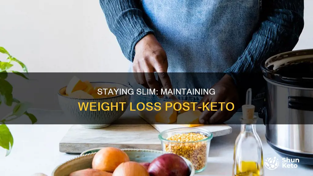 how to keep of weight loss from keto