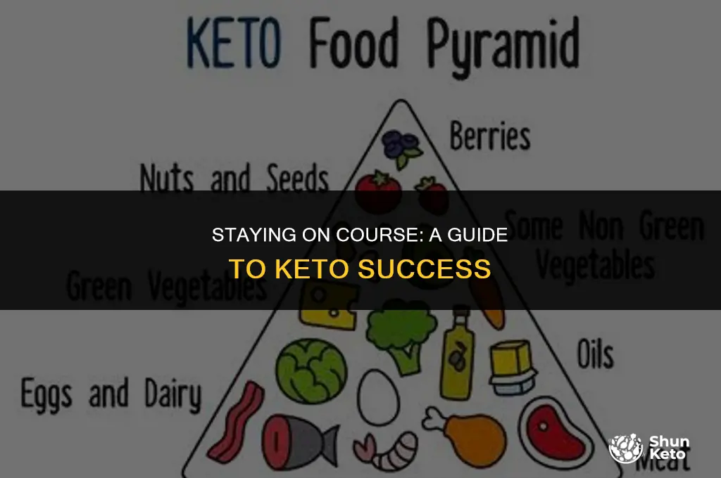 how to keep on track with keto