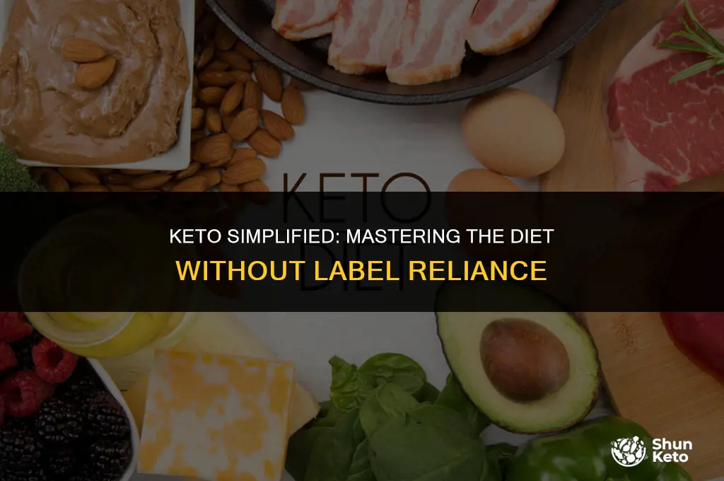 how to keep track of keto when no labels