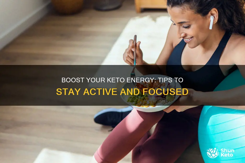 how to keep up energy while on keto diet
