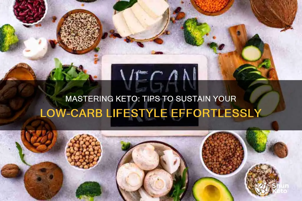 how to keep up with keto diet