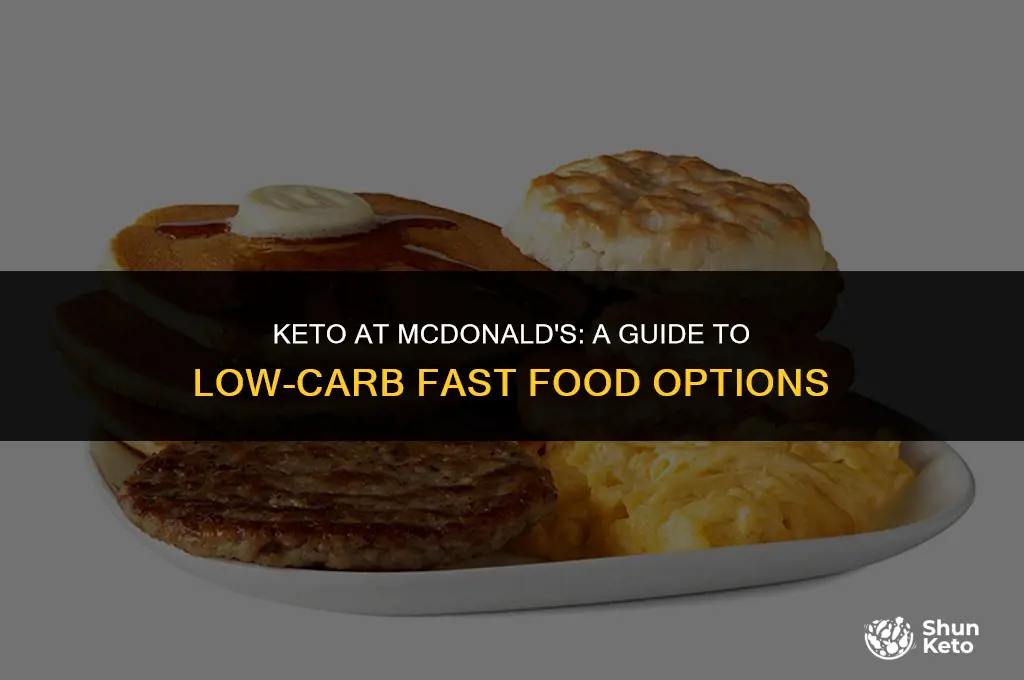 how to keto at mcdonalds