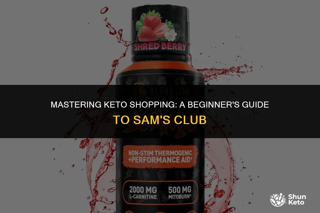 how to keto at sams club