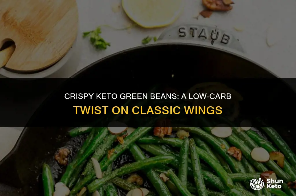 how to keto fry green beans for wings