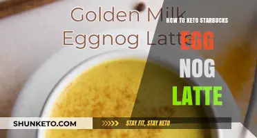 Keto-Friendly Starbucks Egg Nog Latte: A Low-Carb Holiday Treat