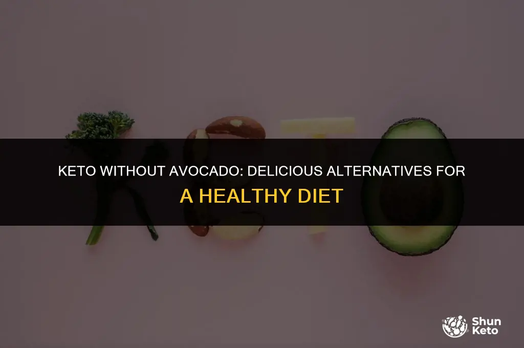 how to keto when you hate avocado