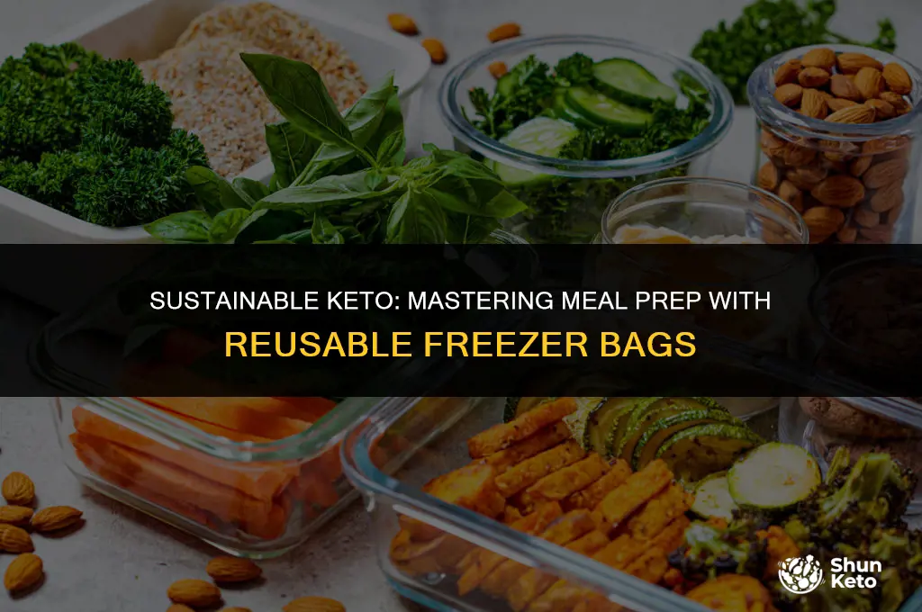 how to keto with reusable freezer bags