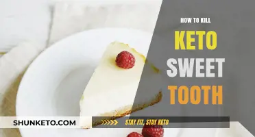 Conquering Keto Cravings: A Guide to Taming Your Sweet Tooth