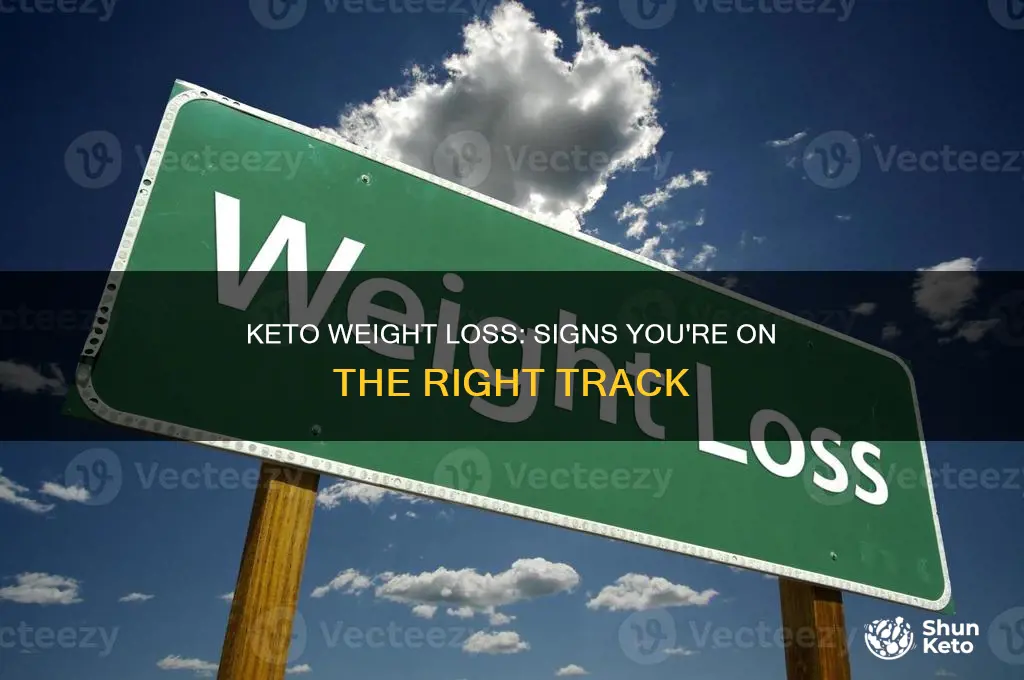 how to know if youre losing weight on keto