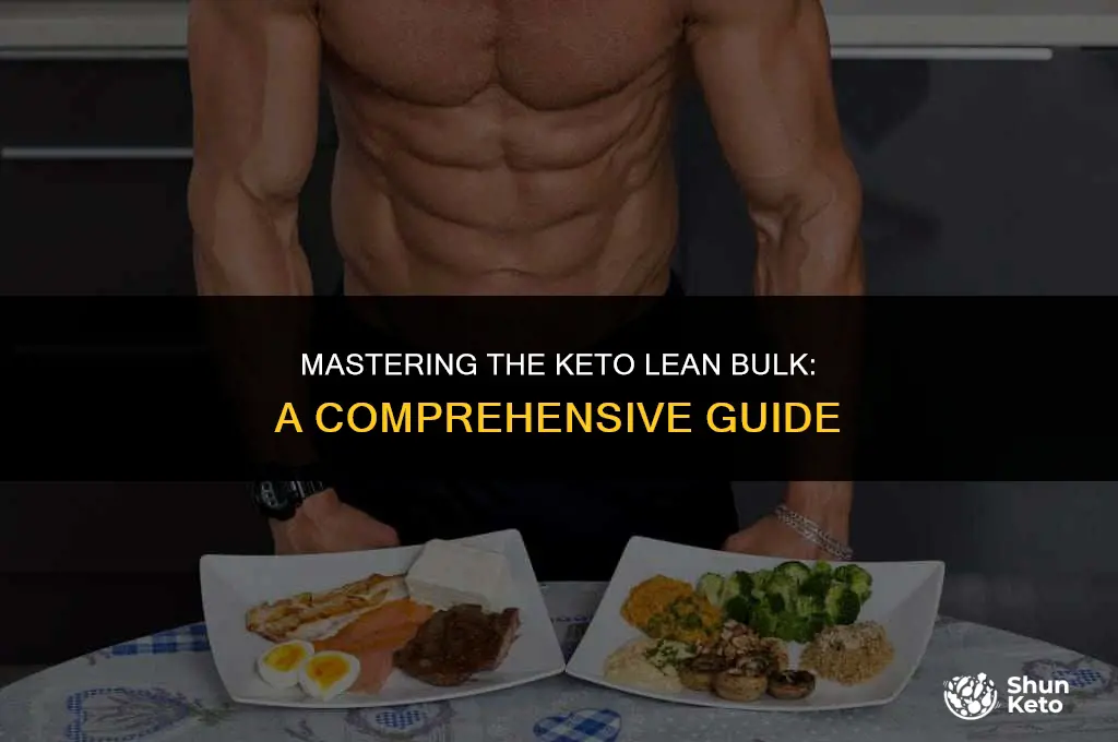 how to lean bulk on keto