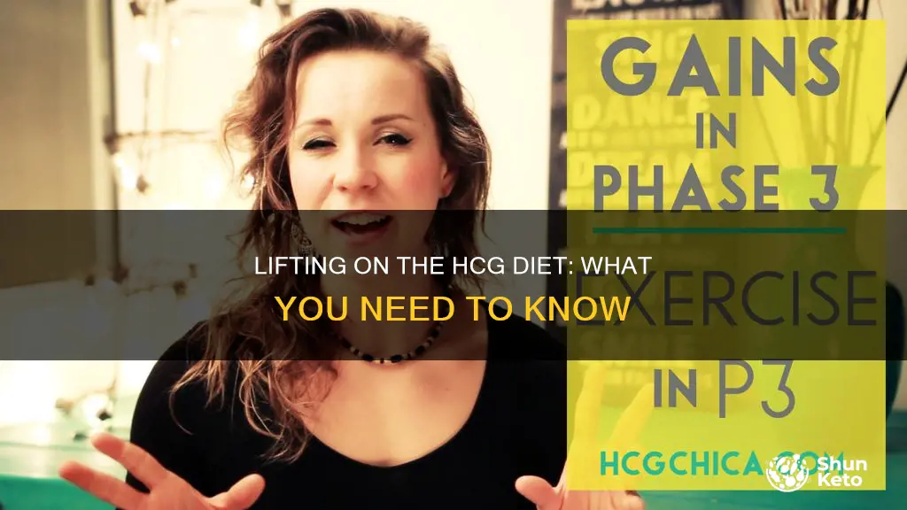 how to lift on hcg diet