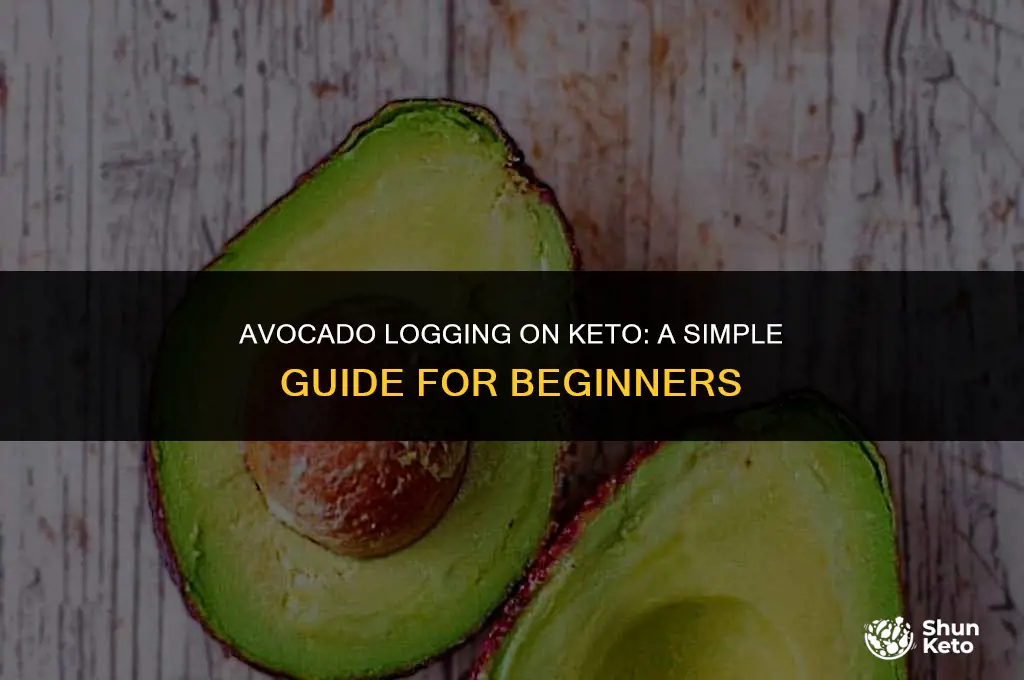 how to log avocados on keto