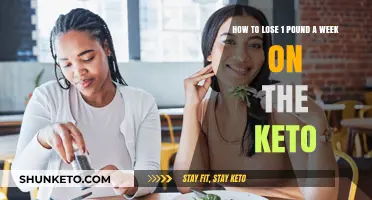 Shedding Pounds on Keto: A Guide to Losing 1 Pound a Week