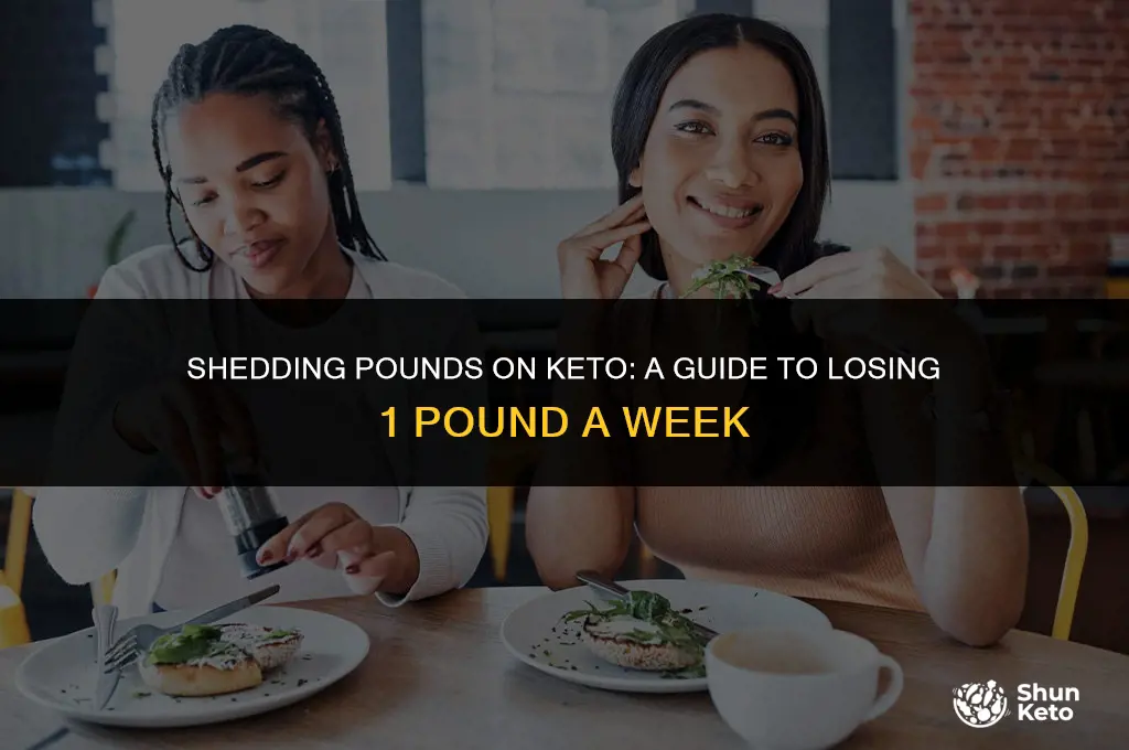 how to lose 1 pound a week on the keto