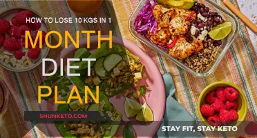 Rapid Weight Loss: 10 Kgs in 1 Month Diet Plan