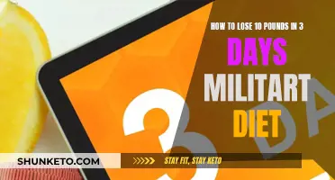 Rapid Weight Loss: Military Diet Results in 3 Days