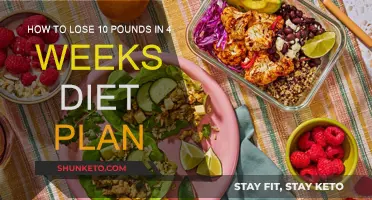 Lose 10 Pounds in 4 Weeks: Diet Plan Revealed