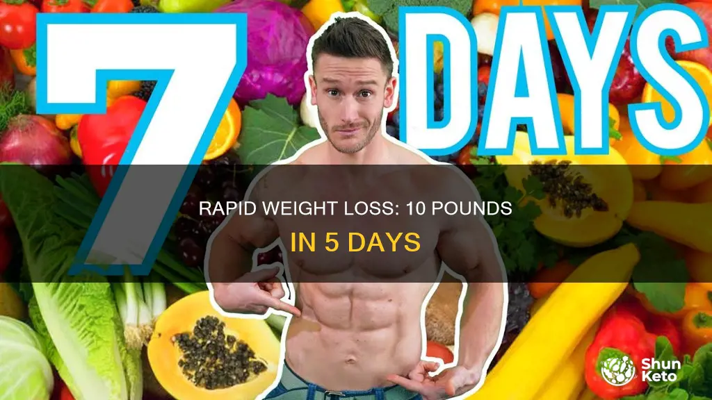 how to lose 10 pounds in 5 days diet plan