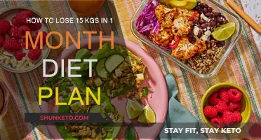 Rapid Weight Loss: 15 Kgs in a Month Diet Plan