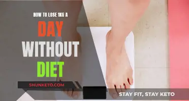 Easy Weight Loss: Drop 1kg Daily without Dieting